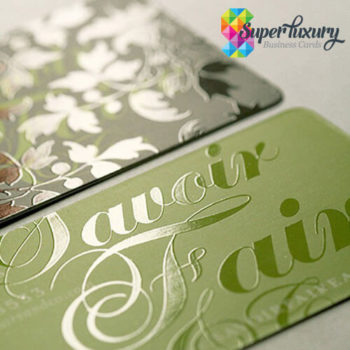 Rounded Corner Spot UV Gloss Business Cards