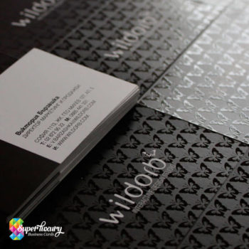 Spot UV Gloss Business Cards