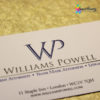 triple layer spot uv gloss business cards