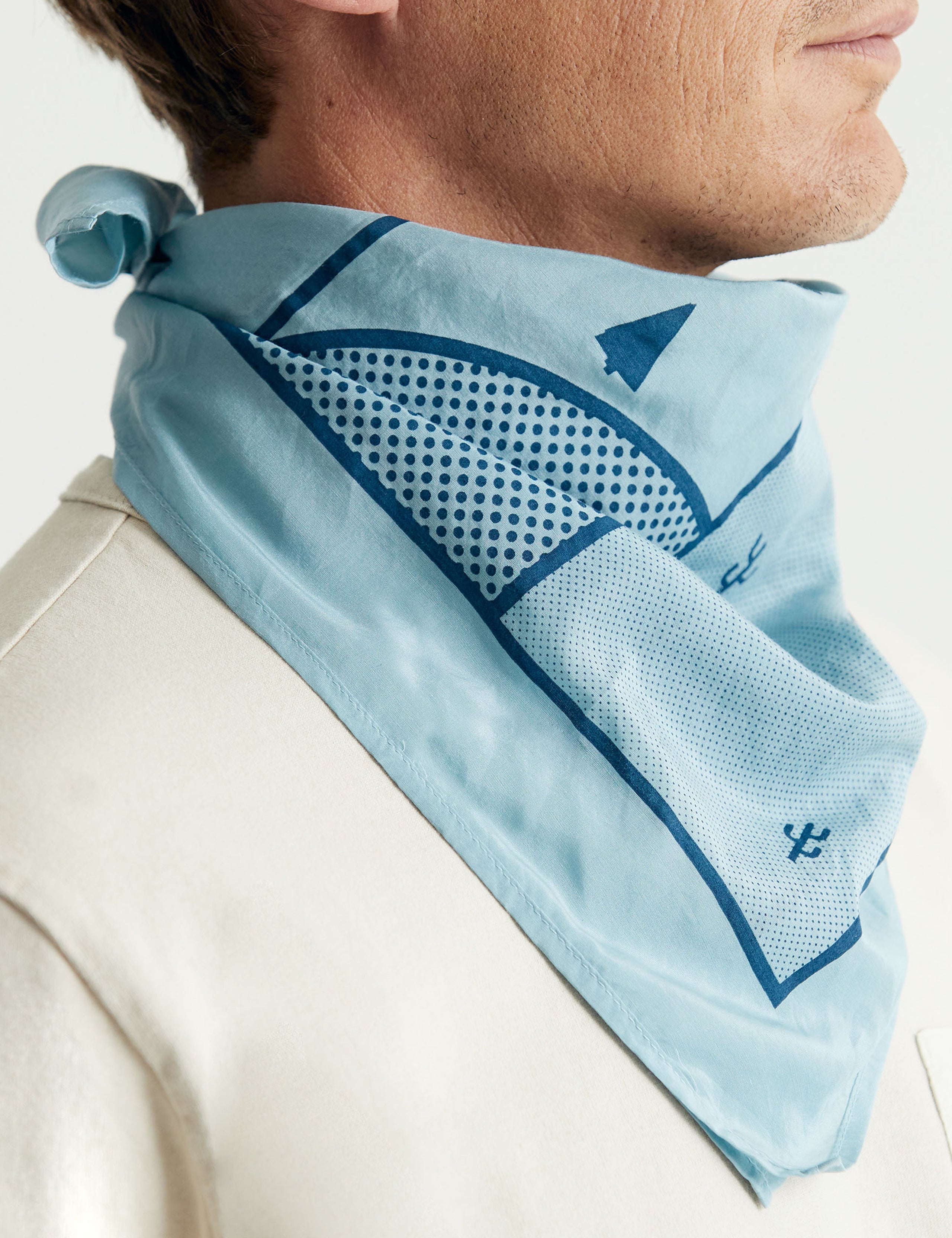 custom printed bandana from Aether Apparel